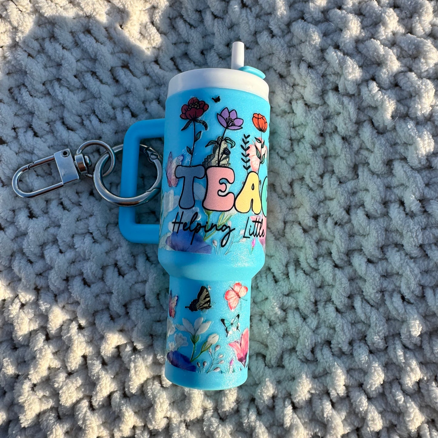 Teacher β’ Helping Little Minds Grow - Light Blue