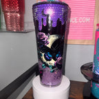 Moon Butterfly Lava - purple decor lid and drip