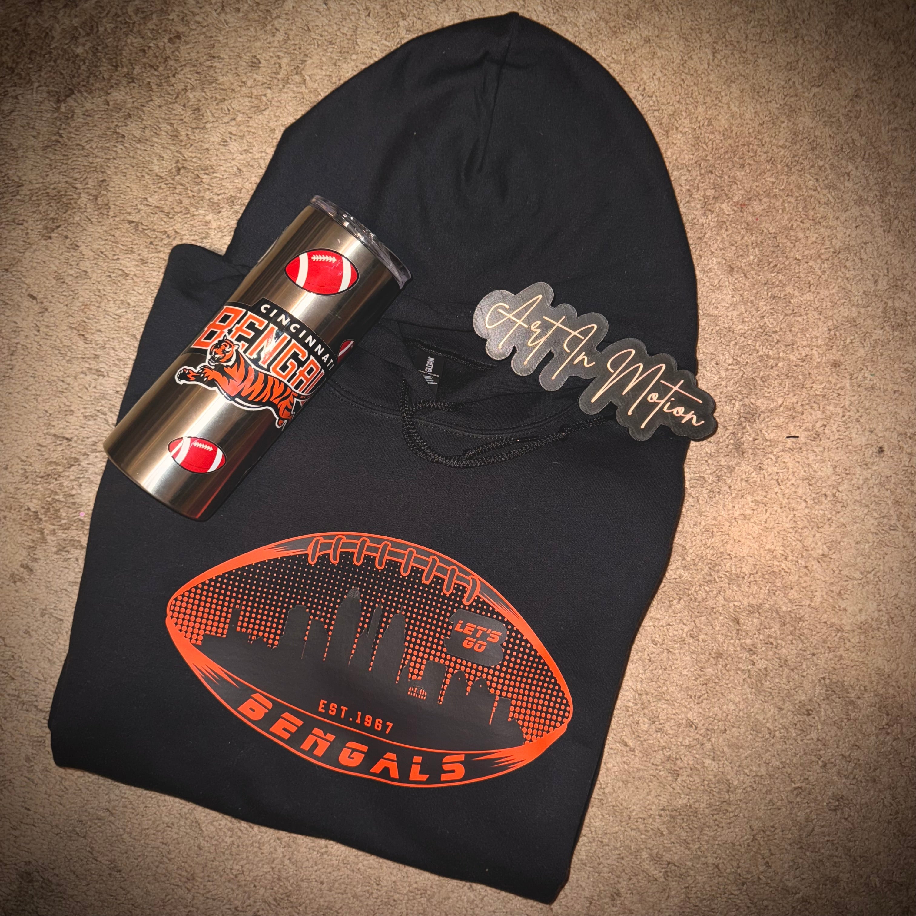 Football Bundle Hoodie & Stainless
