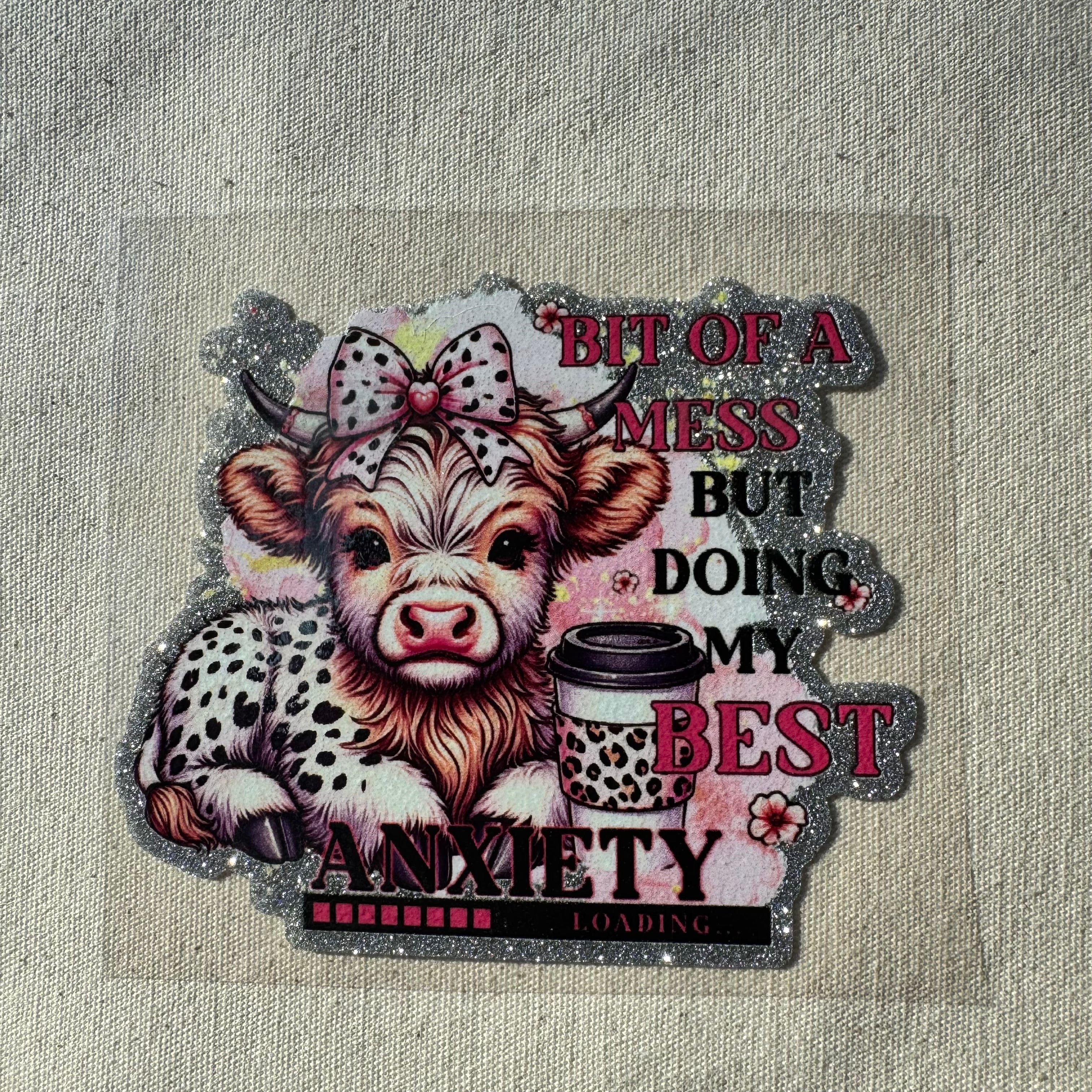 #231 Glitter Decal