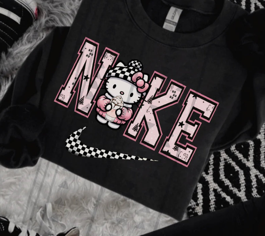 HK Checkered Swoosh