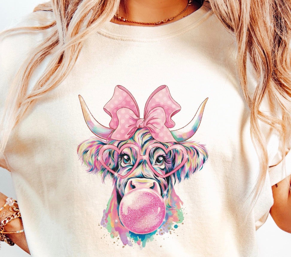 Bubble Gum Cow