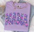 Mama Purple Floral