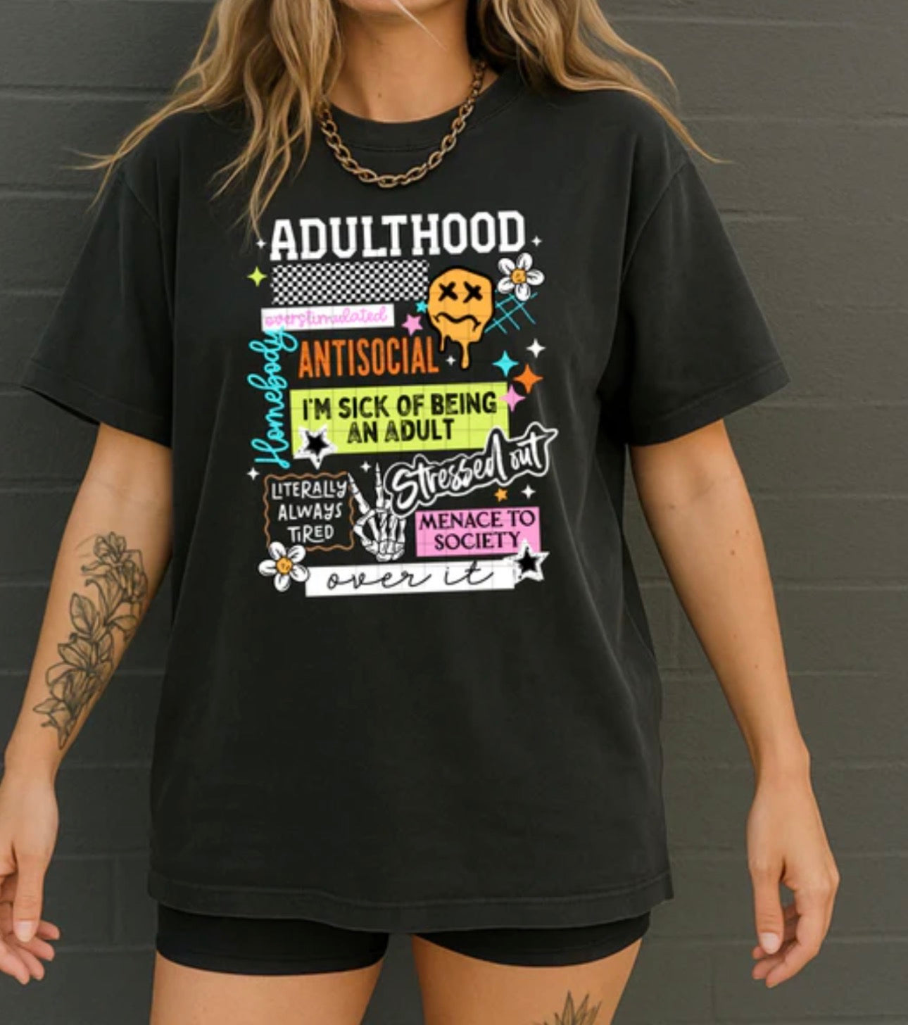 Adulthood Colorful