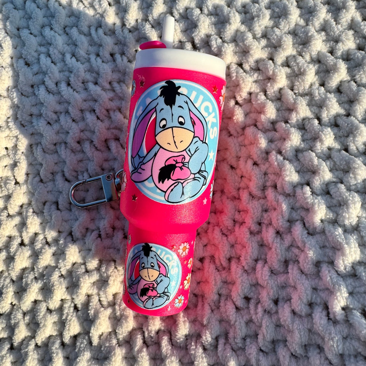 Coffee Eeyore - Hot Pink