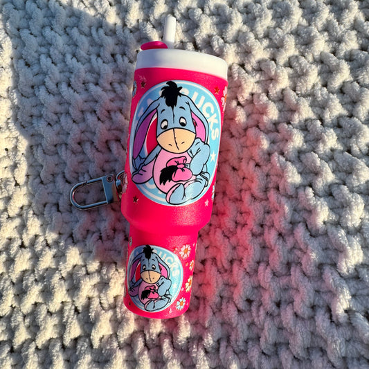 Coffee Eeyore - Hot Pink