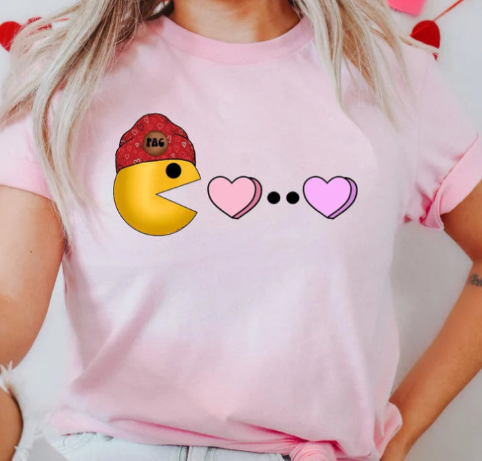 Pac-Man Hearts