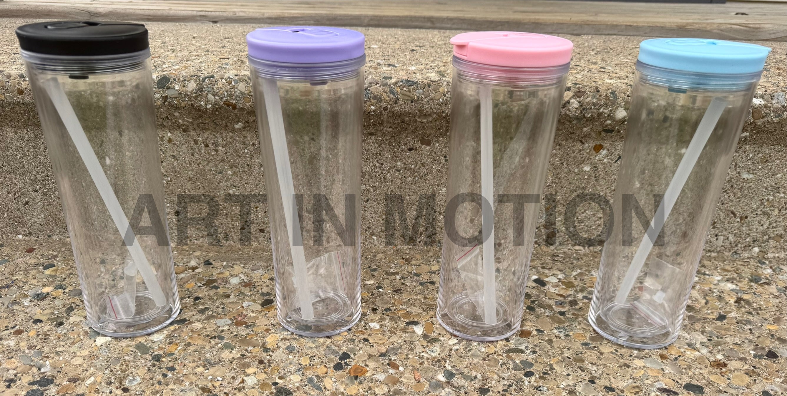 25 oz Pop Up Straw - Acrylic