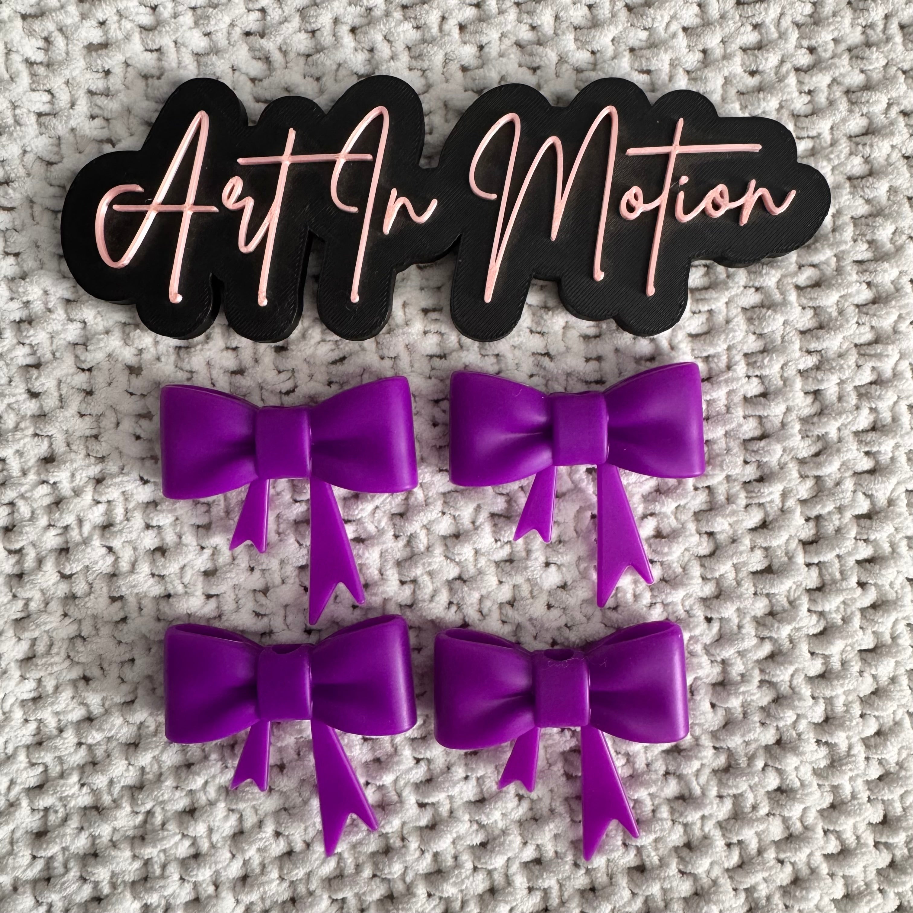 Purple Bows
