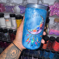 16 oz • acrylic + blue cat eye