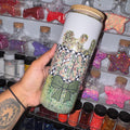 Mama Camo - Drip Dry Globe 25 oz glass