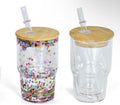 4 oz Shot Glass Snowglobe