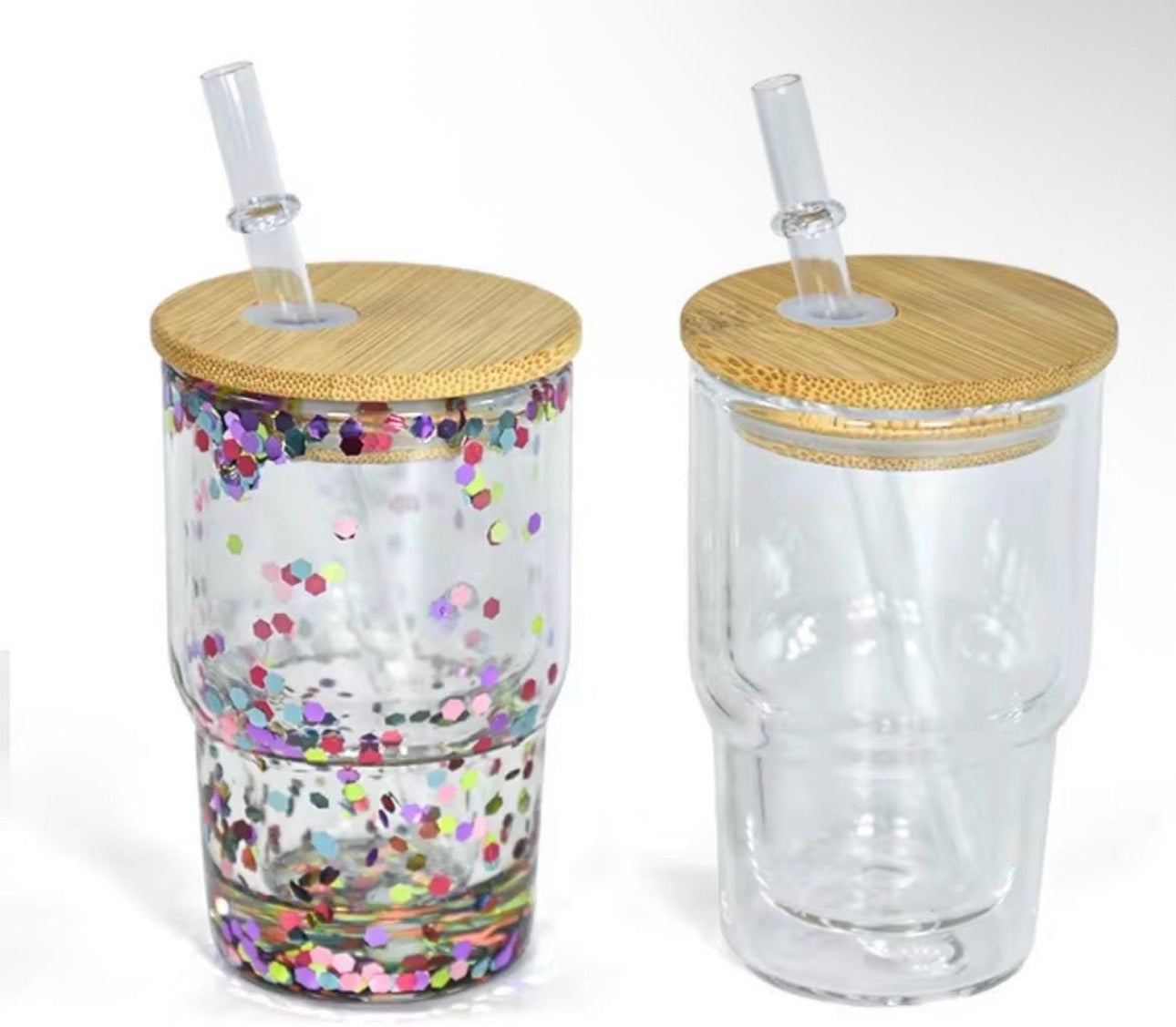 4 oz Shot Glass Snowglobe