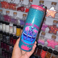 Splish Splash + 25 oz glass + rhinestone drip - dry globe